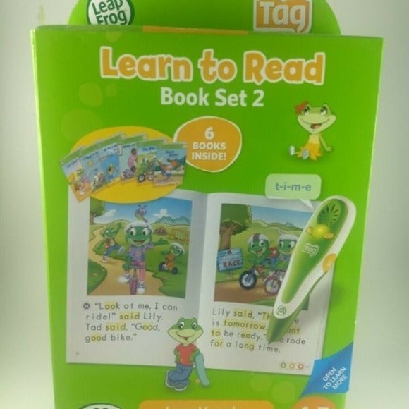 Leapfrog Learn to Read (6) Books Long vowels Set New In Box! - Picture 1 of 10
